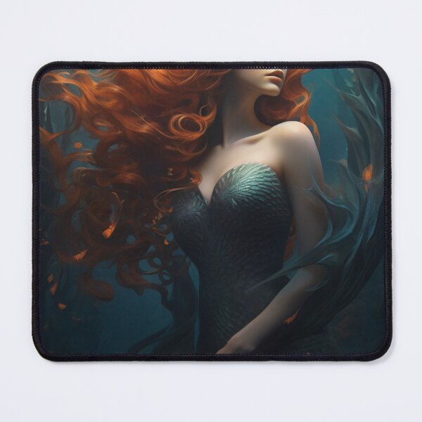 Item preview, Whispers of the Abyss: A Mermaid's Serenade designed and sold by oanaunciuleanu.