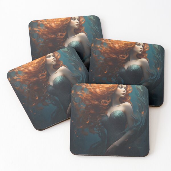 Item preview, Whispers of the Abyss: A Mermaid's Serenade designed and sold by oanaunciuleanu.