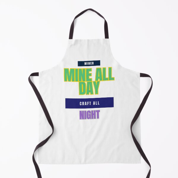 Item preview, Day and Night, It's All About Mining and Crafting designed and sold by DesignSwirl.