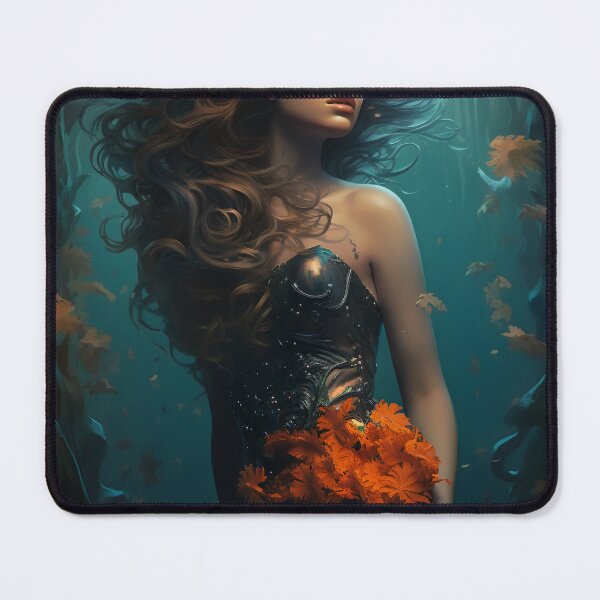 Item preview, Whispers of the Abyss: A Mermaid's Serenade designed and sold by oanaunciuleanu.