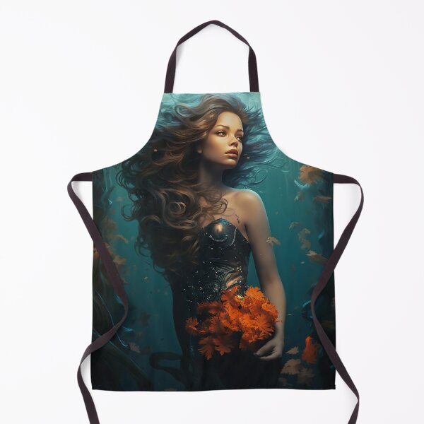 Item preview, Whispers of the Abyss: A Mermaid's Serenade designed and sold by oanaunciuleanu.