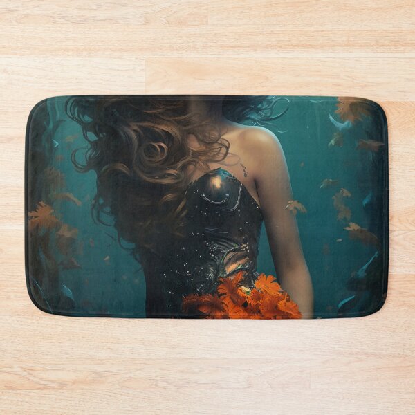 Item preview, Whispers of the Abyss: A Mermaid's Serenade designed and sold by oanaunciuleanu.