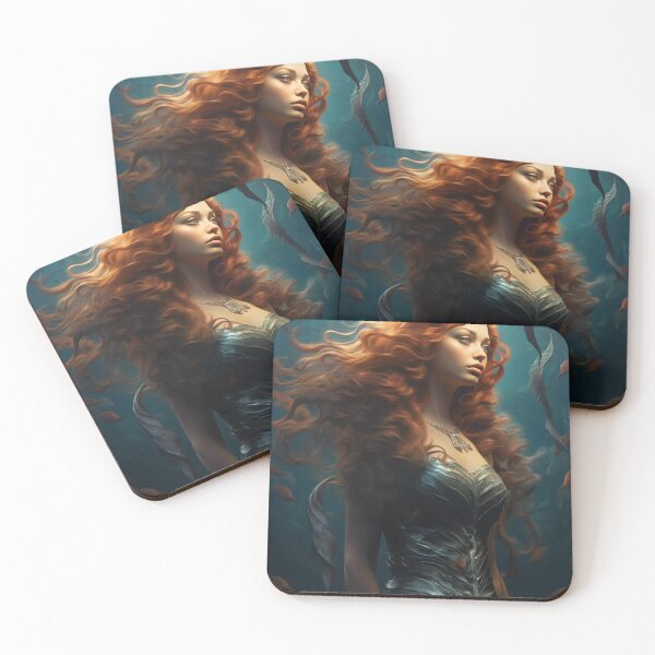 Item preview, Whispers of the Abyss: A Mermaid's Serenade designed and sold by oanaunciuleanu.