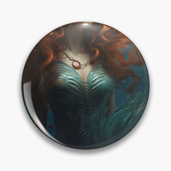 Item preview, Whispers of the Abyss: A Mermaid's Serenade designed and sold by oanaunciuleanu.