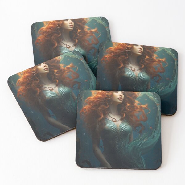 Item preview, Whispers of the Abyss: A Mermaid's Serenade designed and sold by oanaunciuleanu.