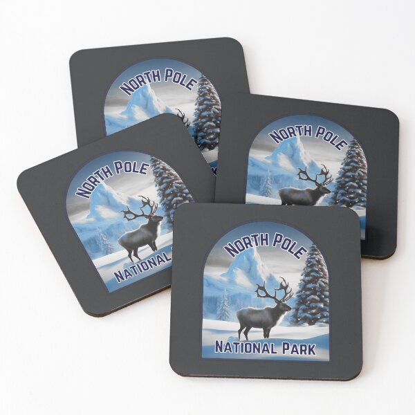 Item preview, North Pole National Park Blue designed and sold by stargazerhill.