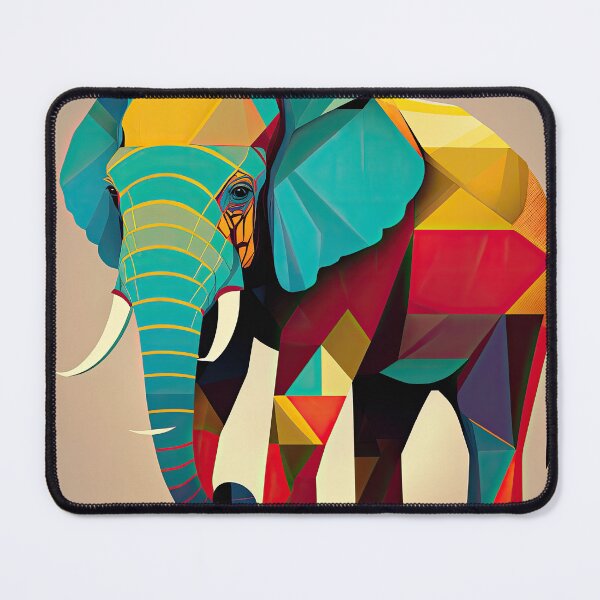 Item preview, Explore Simplistic & Minimalistic African Elephant Art designed and sold by ArtificialGenes.