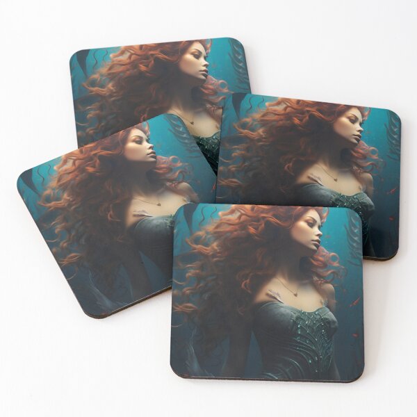 Item preview, Whispers of the Abyss: A Mermaid's Serenade designed and sold by oanaunciuleanu.
