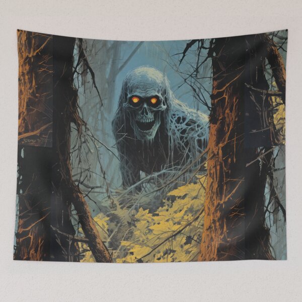 Item preview, Eerie Zombie Wanderer: A 70s Horror Journey designed and sold by Piotrek0001.