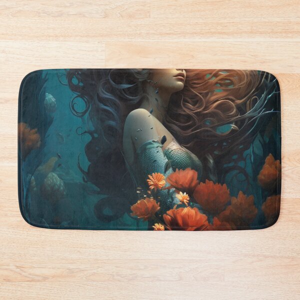 Item preview, Whispers of the Abyss: A Mermaid's Serenade designed and sold by oanaunciuleanu.