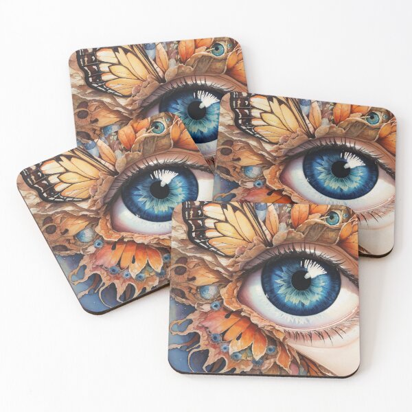 Item preview, Eyes and Butterflies designed and sold by CatCoconut-Art.