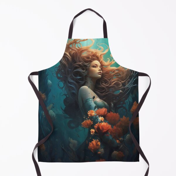 Item preview, Whispers of the Abyss: A Mermaid's Serenade designed and sold by oanaunciuleanu.