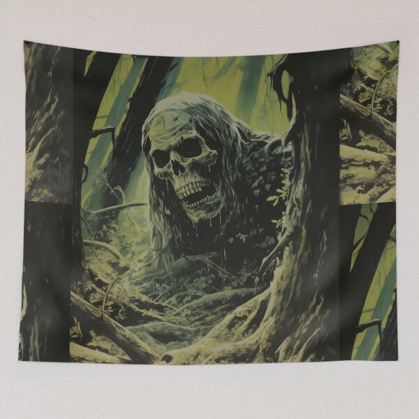 Item preview, Eerie Zombie Wanderer: A 70s Horror Journey designed and sold by Piotrek0001.