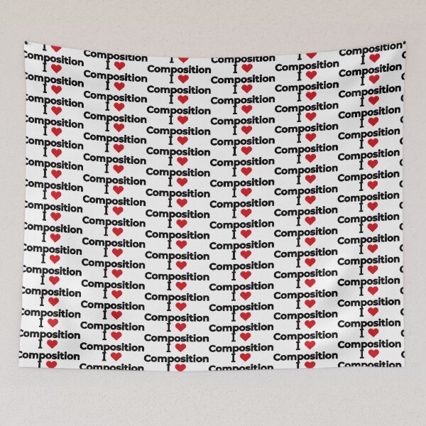Item preview, I love Composition designed and sold by Moyanana.