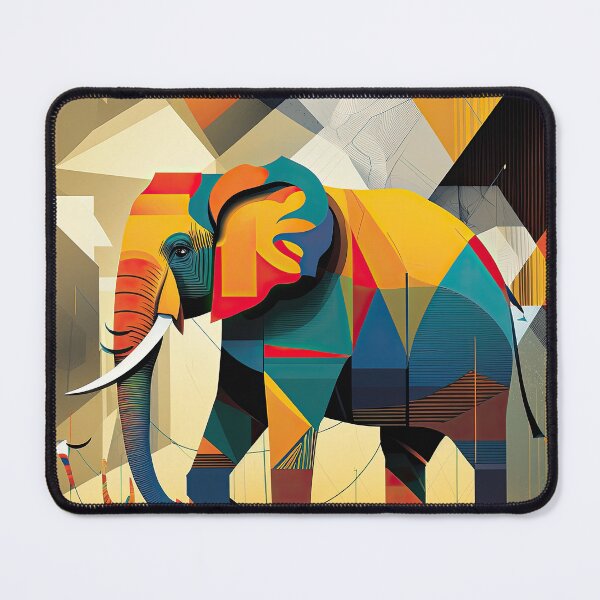Item preview, Explore Simplistic & Minimalistic African Elephant Art designed and sold by ArtificialGenes.