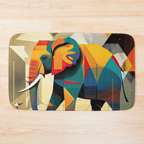 Item preview, Explore Simplistic & Minimalistic African Elephant Art designed and sold by ArtificialGenes.
