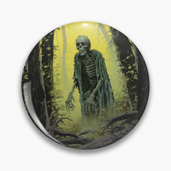 Item preview, Eerie Zombie Wanderer: A 70s Horror Journey designed and sold by Piotrek0001.