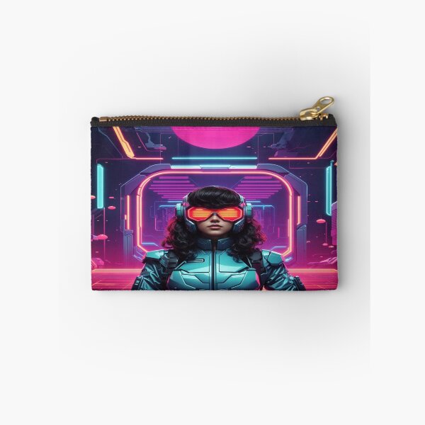 Item preview, RetroFusion: AI-Generated Prints – Where 80s Sci-Fi Nostalgia Meets Futuristic Artistry designed and sold by luminamatrixart.