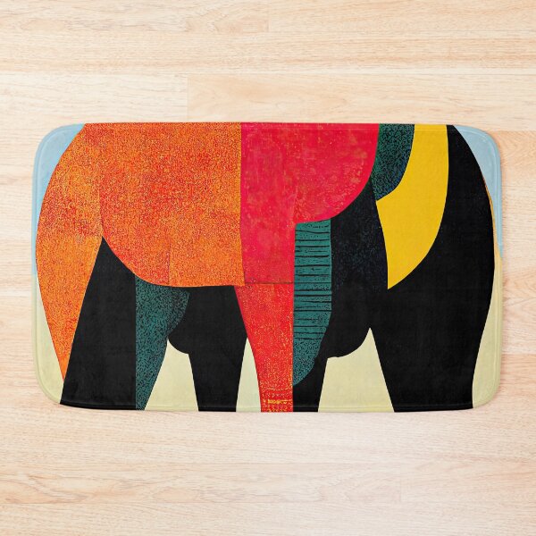 Item preview, Explore Simplistic & Minimalistic African Elephant Art designed and sold by ArtificialGenes.