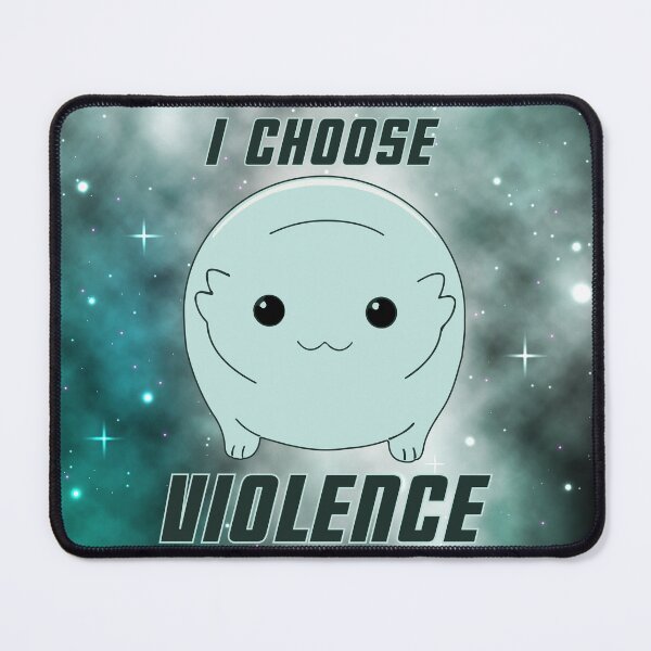 Item preview, Moopsy Chooses Violence (Dark Text) designed and sold by GatorDesign.