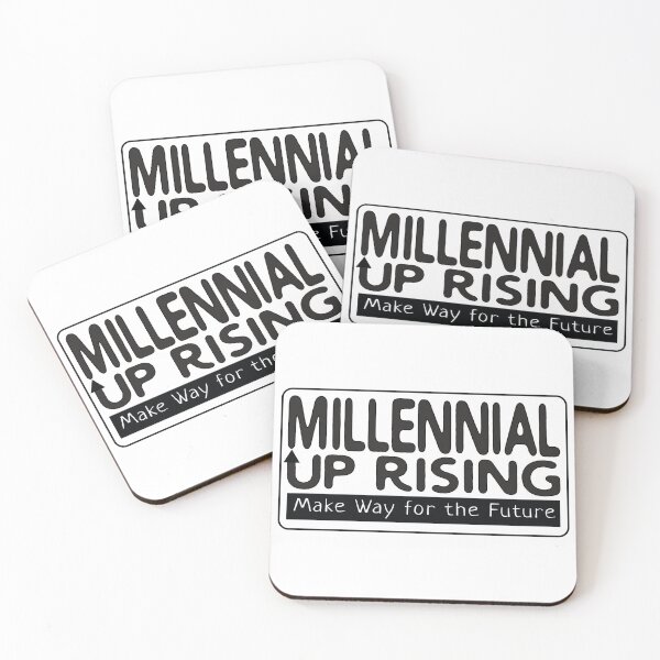 Item preview, Millennial Up Rising - Funny and Inspired Slogan designed and sold by Harlake.