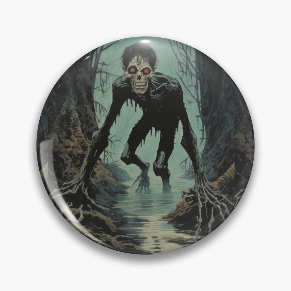 Item preview, Eerie Zombie Wanderer: A 70s Horror Journey designed and sold by Piotrek0001.