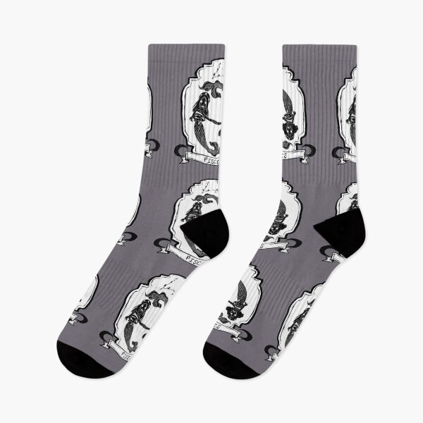 Item preview, Pisces Art Astrology in White designed and sold by BatXBone.