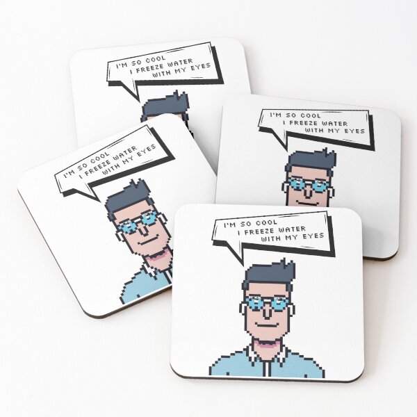Item preview, I'm so cool I freeze water with my eyes | Pixel Style designed and sold by CircinusStore.