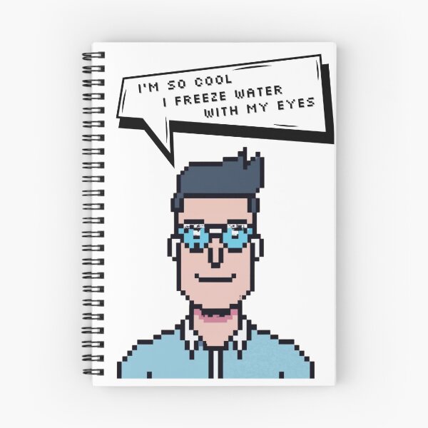 Item preview, I'm so cool I freeze water with my eyes | Pixel Style designed and sold by CircinusStore.