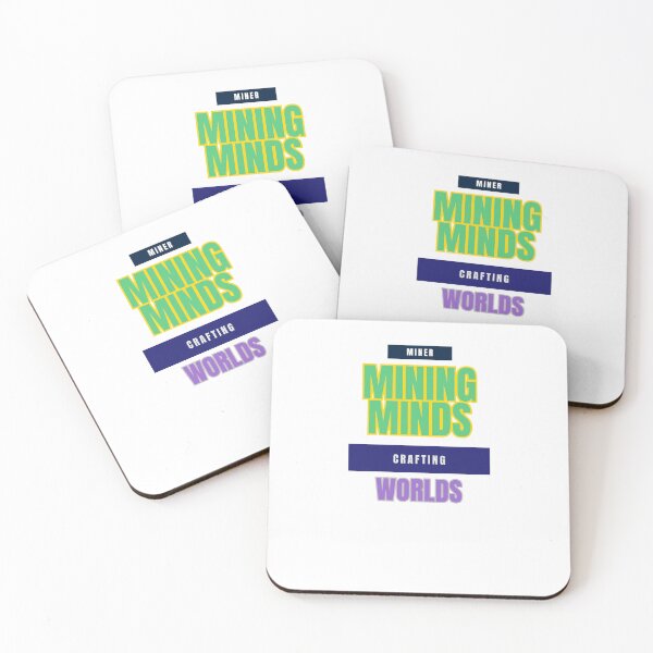 Item preview, Mining Minds, Crafting Limitless Worlds designed and sold by DesignSwirl.