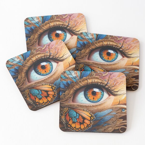 Item preview, Eyes and Butterflies designed and sold by CatCoconut-Art.