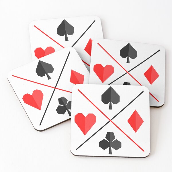 Item preview, Playing Card Suits (Spade, Diamond, Heart, Club) designed and sold by ICsIcons.