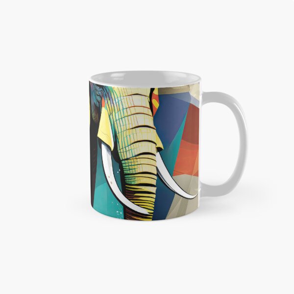 Item preview, Explore Simplistic & Minimalistic African Elephant Art designed and sold by ArtificialGenes.