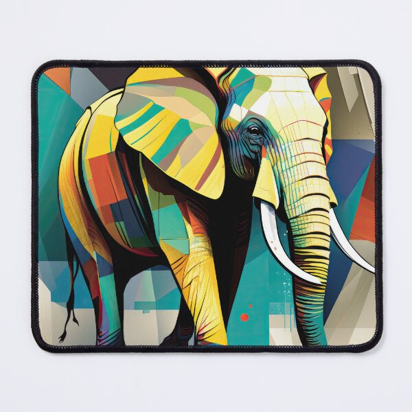 Item preview, Explore Simplistic & Minimalistic African Elephant Art designed and sold by ArtificialGenes.