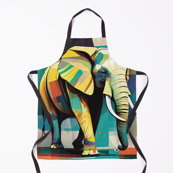 Item preview, Explore Simplistic & Minimalistic African Elephant Art designed and sold by ArtificialGenes.