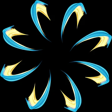 Artwork thumbnail, Blue Star by Meo Design