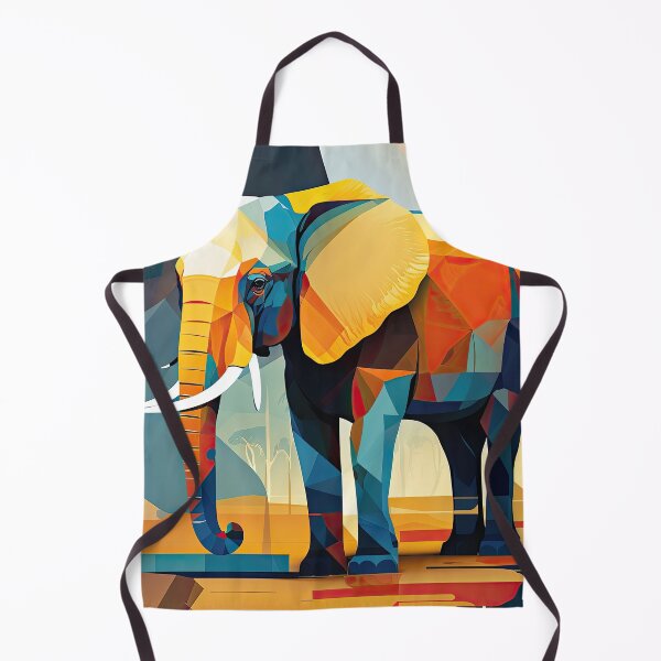 Item preview, Explore Simplistic & Minimalistic African Elephant Art designed and sold by ArtificialGenes.