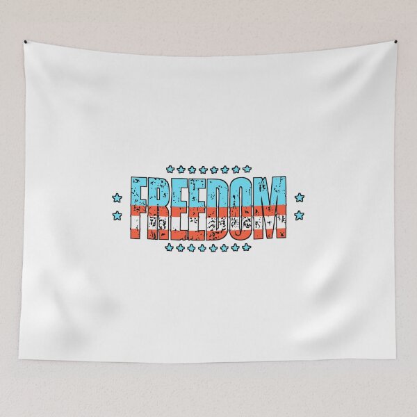 Item preview, FREEDOM Text design  designed and sold by ZingZone.