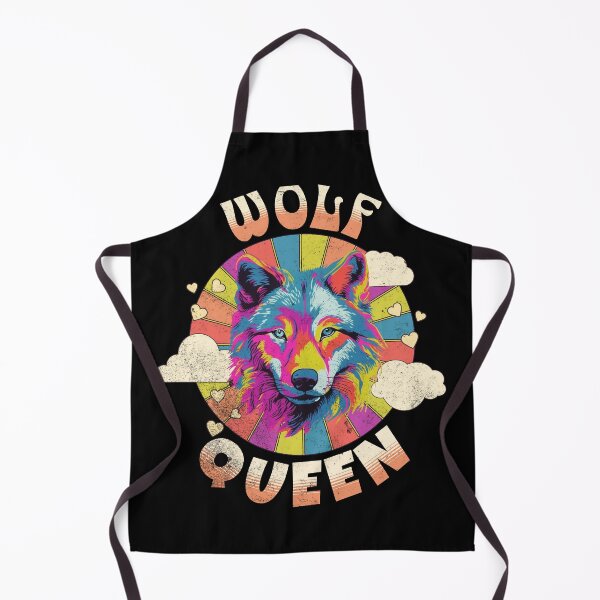 Item preview, Wolf Queen Wolf retro neon designed and sold by Dahlann.