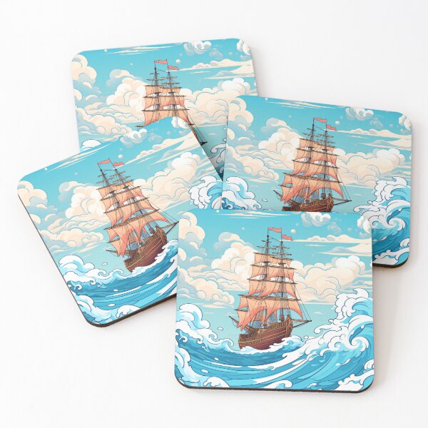 Item preview,  The Voyage of the Dreamy Ship designed and sold by AI-Concepts.