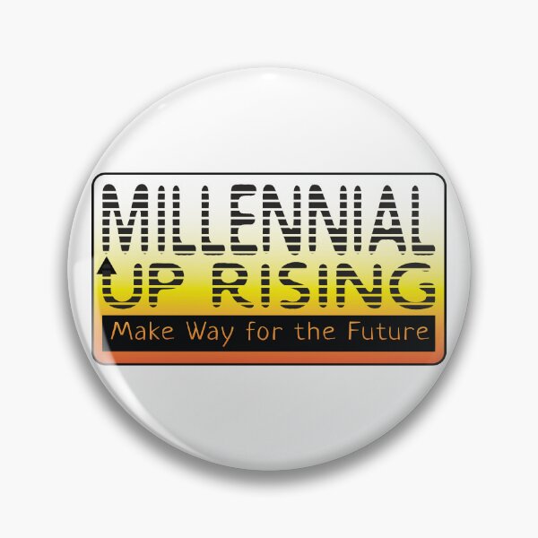 Item preview, Millennial Up Rising - Fun Motivating Slogan designed and sold by Harlake.