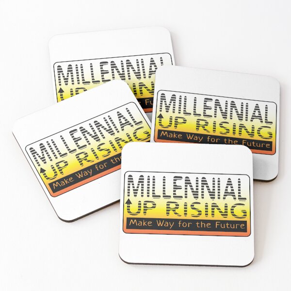 Item preview, Millennial Up Rising - Fun Motivating Slogan designed and sold by Harlake.