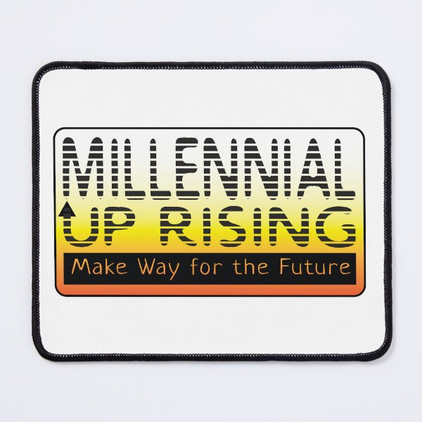 Item preview, Millennial Up Rising - Fun Motivating Slogan designed and sold by Harlake.