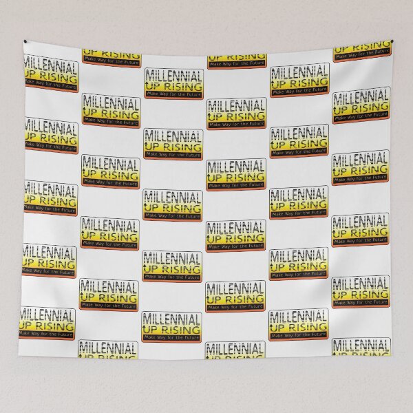 Item preview, Millennial Up Rising - Fun Motivating Slogan designed and sold by Harlake.