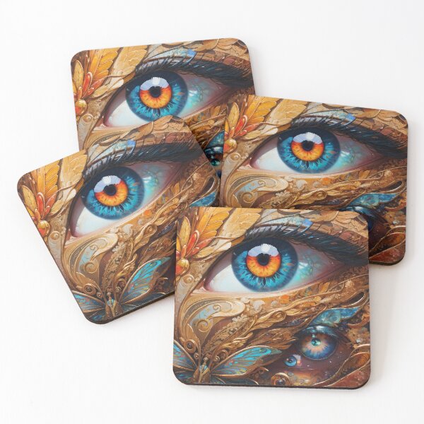 Item preview, Eyes and Butterflies designed and sold by CatCoconut-Art.