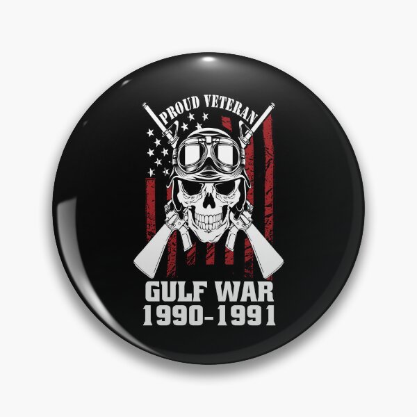 Item preview, Desert Storm Gulf War Proud Veteran Gulf War 1900-1991 designed and sold by fantasticdesign.