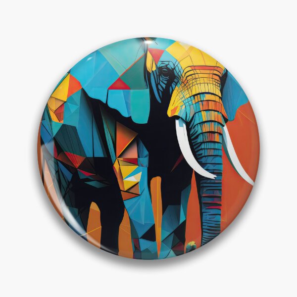 Item preview, Explore Simplistic & Minimalistic African Elephant Art designed and sold by ArtificialGenes.