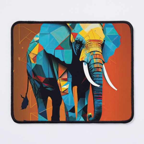Item preview, Explore Simplistic & Minimalistic African Elephant Art designed and sold by ArtificialGenes.