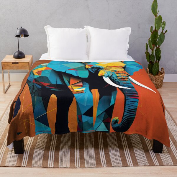 Item preview, Explore Simplistic & Minimalistic African Elephant Art designed and sold by ArtificialGenes.