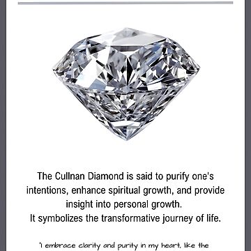 Diamond Meaning Arts: Cullinan Diamond